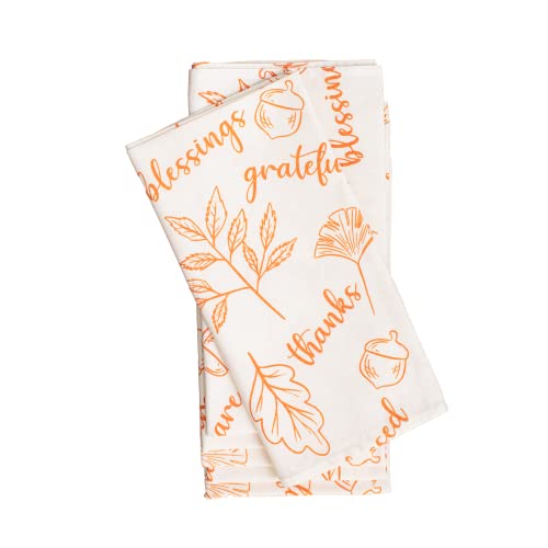 Servilletas de Tela Thanksgiving Pack de 6 20x20 pulg miniatura 1
