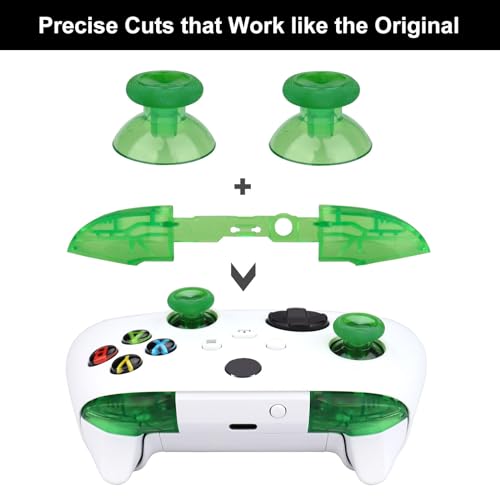 Image of Lb Rb Bumper Button Replacement for Xbox Series X S Controller, Shoulder Trigger Buttons Top Middle Bracket Replacement Parts for Xbox Series X S Controller