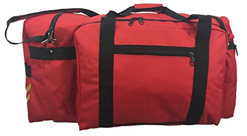 Firefighter Rescue Duffel Fireman Paramedic Medical Bags Fire Fighter Turnout Gear Travel Bag Helmet Pocket #TOP2