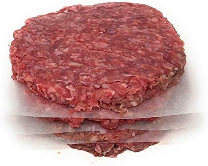 Tender Bison Ground Bison Burger - 100% Buffalo Burgers - 4 Oz. Burger Patties - 12 Packs of 4 (Total 48 Bison Burgers) - Grass-fed, grain-finished bison meat - Made in the USA - USDA Inspected