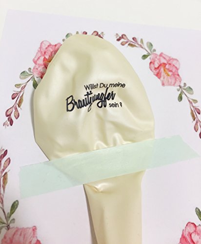 Biglietto con palloncino - Willst Du meine