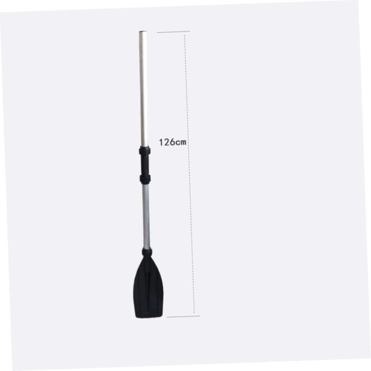 ULTECHNOVO Doppelend 210cm Lang Kajakpaddel Abnehmbar aus Aluminiumlegierung mit Ruderhalter und Tropfringen Vielseitig als Bootsruder und Kajakpaddel Einsetzbar