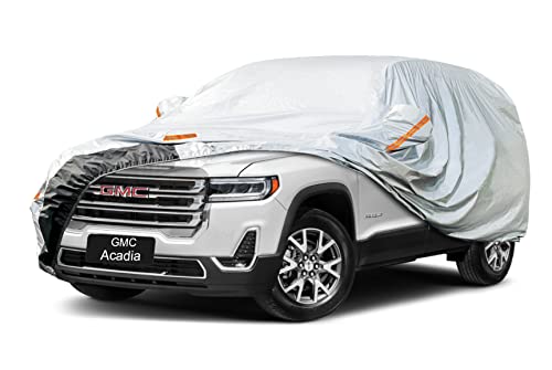 Image of GUNHYI Car Cover Custom Fit GMC Acadia (2016-2026) Waterproof for Automobiles, Oxford Sun Rain Dust Snow Protection (Ships from US Warehouse, Delivery 3-8 Days)