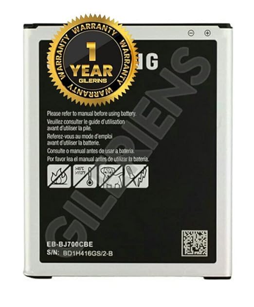 Image of Original EB-BJ700CBE Battery for Samsung Galaxy J7 /SM-J700F /DD Battery with 1 Year Warranty** (GG155)