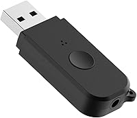 Vista 1 de Receptor de transmisor Bluetooth V5.3 2 en 1, adaptador Bluetooth USB, transmisor de audio inalámbrico para TV a auriculares Bluetooth, baja