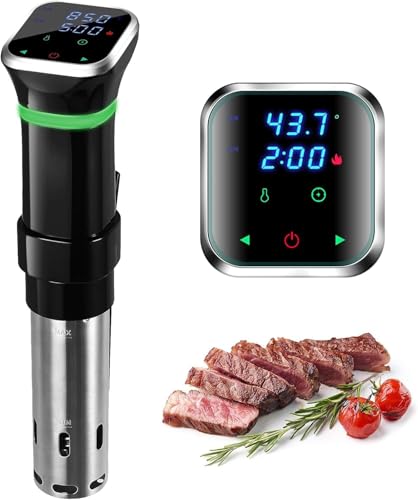 Fornello Sous Vide, display LCD touch, impermeabile, controllo preciso della temperatura per cucina professionale