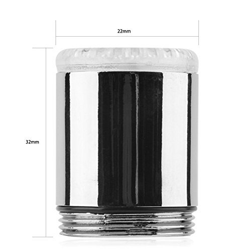 Shomy Water Faucet Light LED 3 Colors Changing Glow Shower Stream Tap