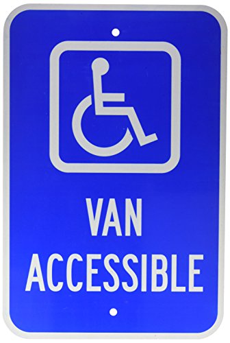 Panneau de parking extérieur 45,7 x 30,5 cm avec texte de signalisation Brady 141839