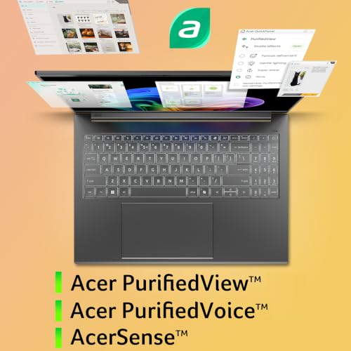 Image of Acer Aspire 16 AI Copilot+ PC - AMD Ryzen AI 7 345 & 16 inch WUXGA 120Hz Touch