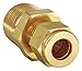 Parker Metal, Brass, Cpi x MNPT Connection Type, 3/8" Tube Size 6-4 FBZ-B
