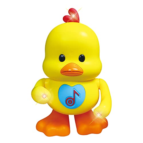 Robô Musical Dancing Pato com Luz e Som DM Toys