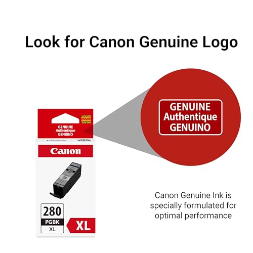 Image of Canon PGI-280XL PGBK Compatible to TR7520,TR8520,TR8620,TS6120,TS6220,TS6320,TS702,TS8120,TS8220,TS8320,TS9120,TS9520 Printers (Pack of 2)
