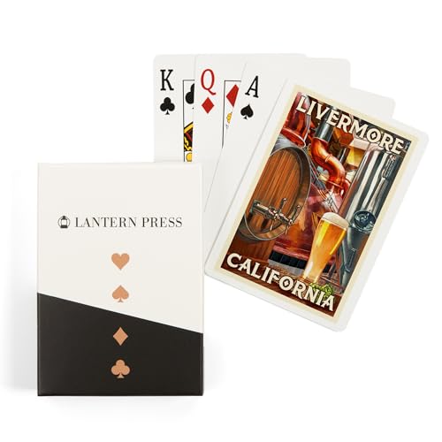 Baraja de 52 cartas tamaño póker Livermore California