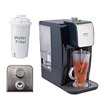 Sensio Home Instant Hot Water Dispenser + Integrated Water Filter – 2.2L Variable Temperature Control, 5 Second Fast Boil Kettle Upgrade, One Cup Hot Water Dispenser, Energy Efficient Water Heater