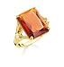 Produktbild Thomas Sabo Damen Ring Stein Orange groß mit Stern 925 Sterling Silber TR2261-971-8