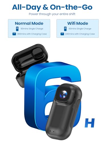 Image of 2K Wearable Mini Body Camera Thumb POV Loop Recording