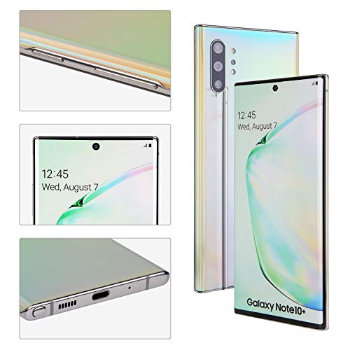 Dummy Phone for Samsung Note 10 S10 Fake Phone Model Replica Non-Working Colored Screen 1:1 Scale (Note10+ Aura Glow)
