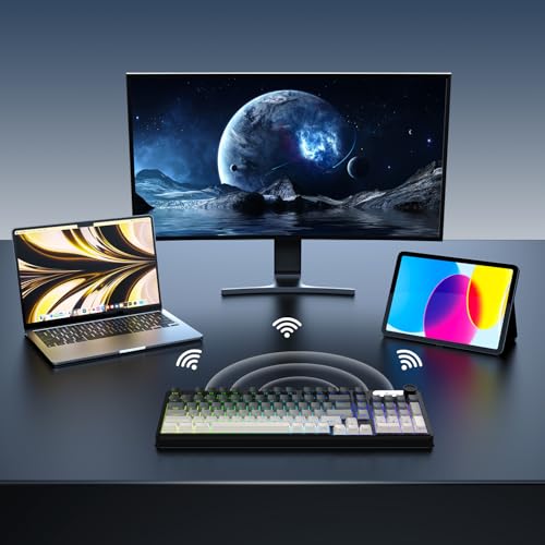 Teclado Gamer G98X Wireless Membrana RGB 2.4GHz USB-C miniatura 7
