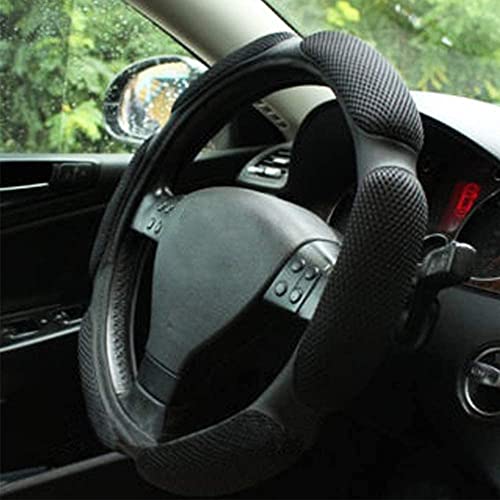 Frixen Steering Wheel Cover Winter Comfortable Grip Anti-Slip for All Car Use, Protector for car, Leather Automotive Car Steering Wheel Cover