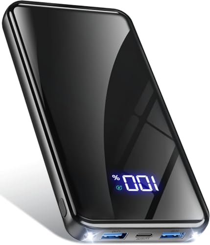 Power Bank,26800mAh Powerbank Schnellladefunktion 22,5W USB-C PD3.0 & QC4.0 Tragbarer Externer HandyAkkus mit LED Display,Kompatibel mit iPhone 16 Pro Max 15 14 Galaxy S25 Edge,für Reisen, Camping Power Bank,26800mAh Powerbank Schnellladefunktion 22,5W USB-C PD3.0 & QC4.0 Tragbarer Externer HandyAkkus mit LED Display,Kompatibel mit iPhone 16 Pro Max 15 14 Galaxy S25 Edge,für Reisen, Camping