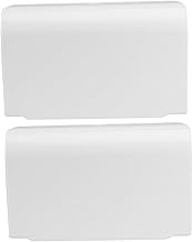 NOLITOY 6 Peças Tampa De Soquete Interruptor Protetor De Tomada Preto Tampas De Tomada Tampas De Tomada De Janela Bem Tampas De Tomada Para Tomadas Interruptor De Luz Plástico Branco