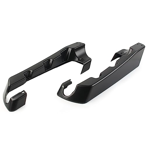 Bacar Powersports Extensiones de Alforjas Endurecidas 4" para Harley Touring Road King 2014-2022, Negro Mate miniatura 4