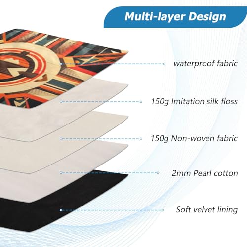 Funda para portátil 13-14 pulgadas impermeable diseño Totem miniatura 4
