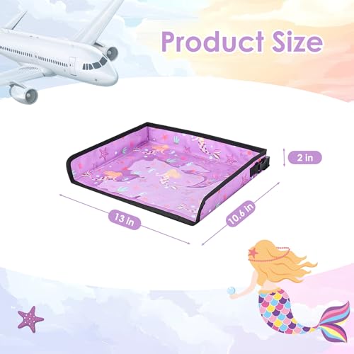 Image of Kids Tray Table Cover, Airplane Tray Cover with Pockets