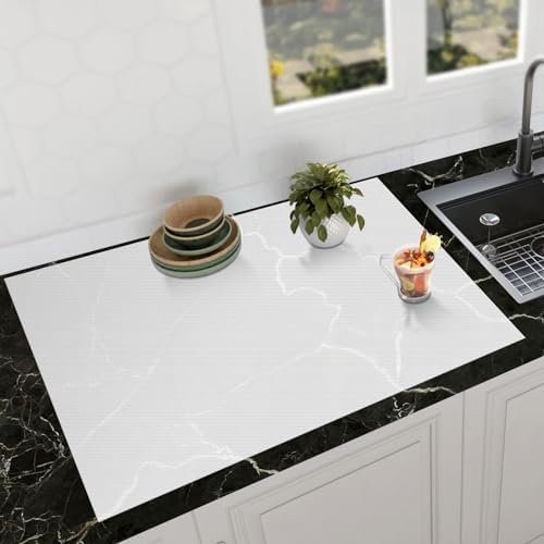 KitchenRaku Extra Large Silicone Mat 48x24IN,Silicone Mats for Kitchen Counter