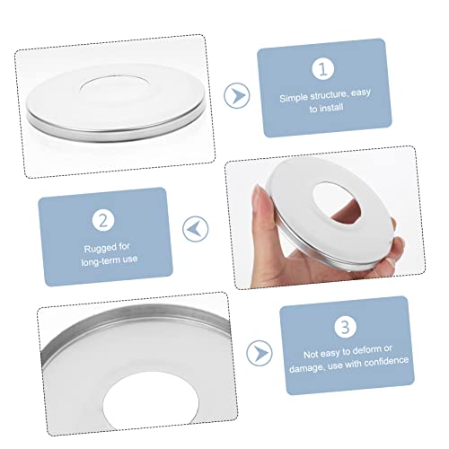 Placas de Cubierta para Escalera de Piscina YARNOW Acero Inoxidable 2 Piezas miniatura 4