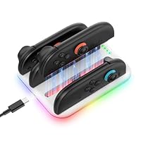 Amazon | JOYTORN Switch 2 コントローラー充電ドック 4-in-1 急速充電