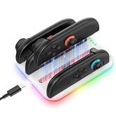 Amazon | JOYTORN Switch 2 コントローラー充電ドック 4-in-1 急速充電