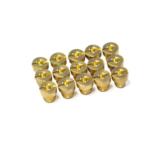 Hauptdüsenset Maxtuned für Dellorto Vergaser M6 - Größe 60-130 (Set Maxi, 15 Stück)