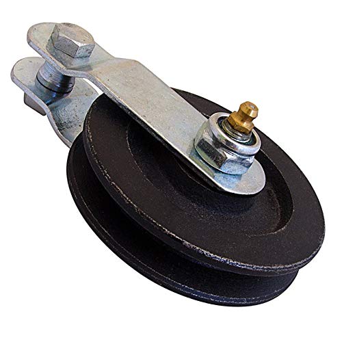 3-1/2 Cast Iron Needle Bearing Pulley with Zinc Plated Steel Bracket: 1, 2, 5, 10, 25 pcs (10)