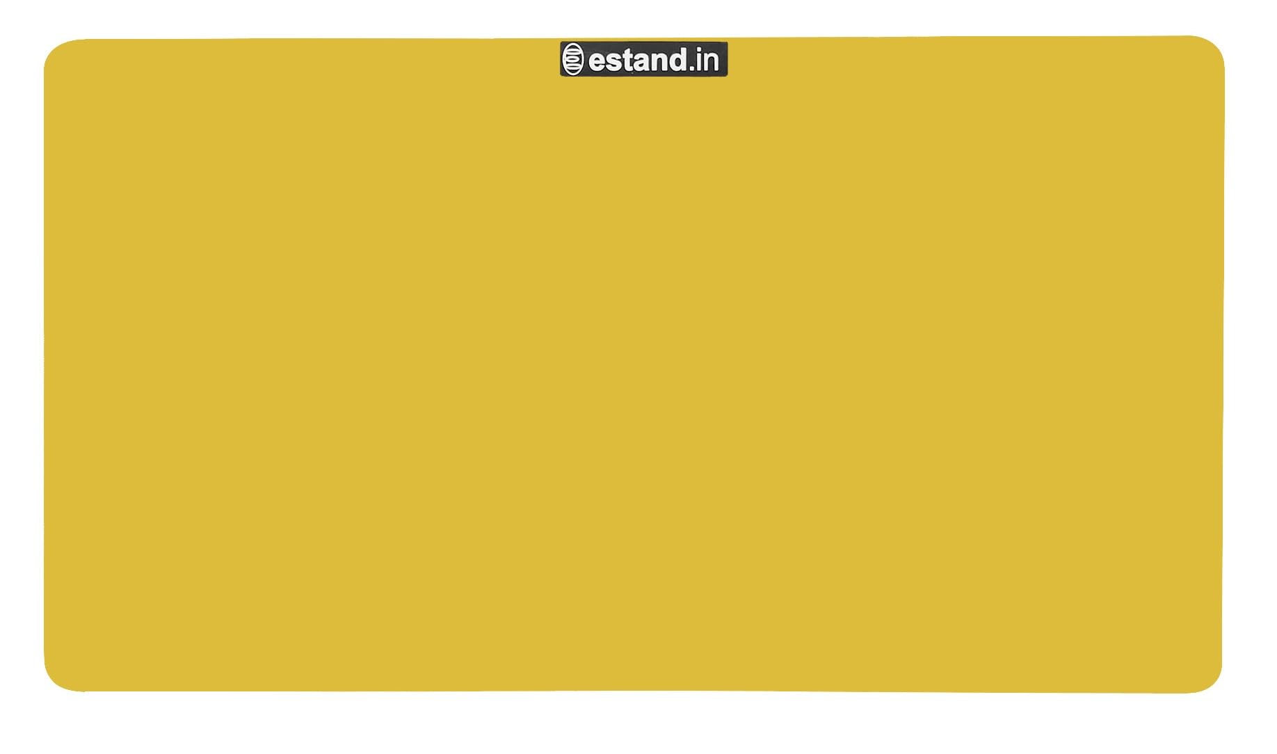eStand� Lap Board for for Study | Home | Dining | Office | Laptop | Computer Desk | Reading & Writing | Multi-Purpose | Made in India | (Lap Board 14"X23" Yellow)