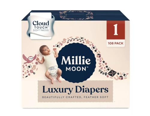 Image of Millie Moon Luxury Diapers - (Size 1 and Count 108)