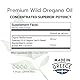 ImunShield Wildes Oregan-Öl - Ätherisches Bio-Oreganoöl mit 86-90% Carvacrol und nativem Olivenöl Extra - Unterstützung für Immun- und Verdauungssystem - Vegan, Pflanzlich, – 30 ml
