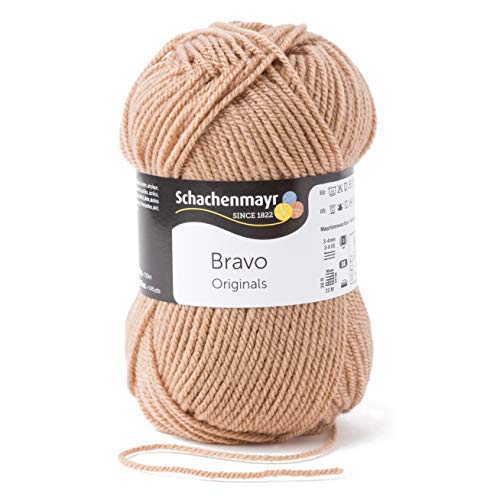 Preisvergleich Produktbild Schachenmayr Handstrickgarne Bravo, 50G Beige