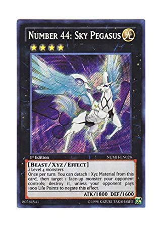 Amazon.co.jp: 遊戯王 英語版 NUMH-EN028 Number 44: Sky Pegasus No