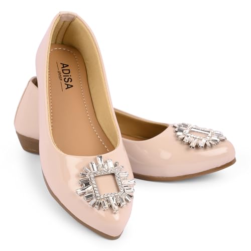 Image of ADISA WEAR Women Girls Slip On Ballet Flats (WS1008)