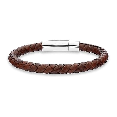 Miabella Braided Leather Bracelet Cover