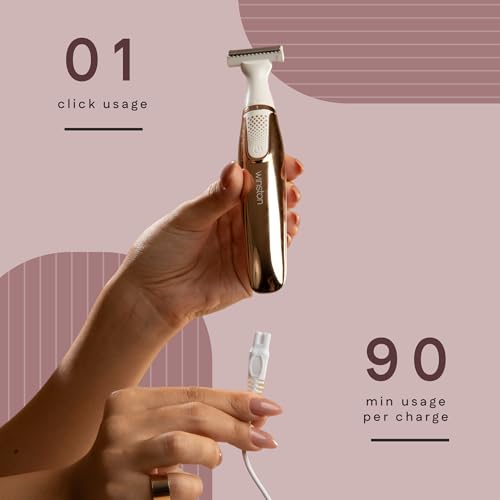 Image of WINSTON 4 in 1 Rechargeable - Trimmer for Women Private Part, Face & Body | Bikini Trimmer for Woman | Eyebrow Trimmer & Electric Shaver Grooming Kit