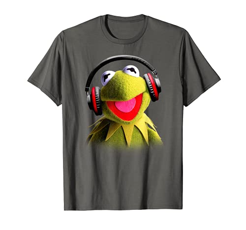 Disney muppet babies kermit headphones t-shirt