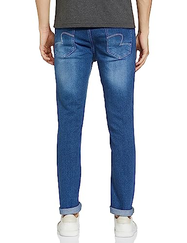Image of Spykar Men's Slim Fit Low-Rise Jeans