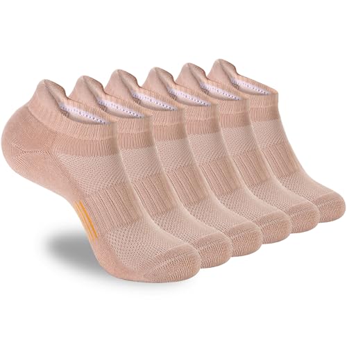 Image of ATBITER Women's Ankle Socks Cushioned Running Athletic No Show Socks-6Pairs