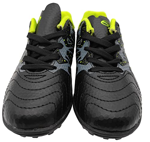 Kid's Soccer Turf Cleats Shoes Youth Lace-up Sports Football Trainers Casual Outdoor Firm Ground (Little Kid/Big Kid)4