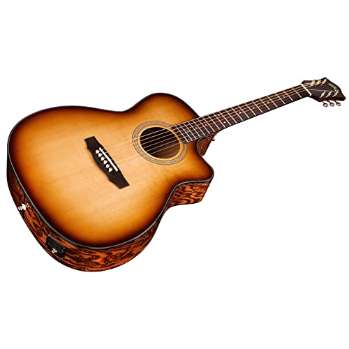 Guild OM260CE Deluxe Burl EB – Guitare électro-acoustique – Édition limitée - Les Beatles, Paul McCartney, John Lennon, RIngo Starr, George Harrison Guild OM260CE Deluxe Burl EB - Guitare électro-acoustique - Édition limitée – Image 6