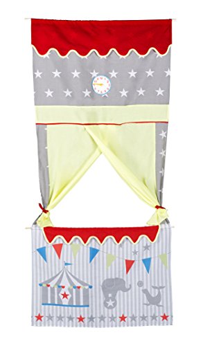 roba Teatro de títeres infantil con puerta, teatro de títeres para niños que ahorra espacio, teatro de títeres para colgar