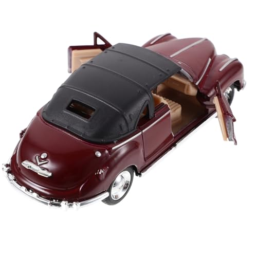 POPETPOP de Coche Antiguo Vintage de Aleación Miniatura Decorativa para Escritorio Juguete para Decoración Color Marrón POPETPOP de Coche Antiguo Vintage de Aleación Miniatura Decorativa para Escritorio Juguete para Decoración Color Marrón