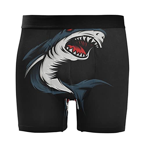Calzoncillos para hombre bóxer elásticos negros Vnurnrn ropa interior ultrasuave animal de mar